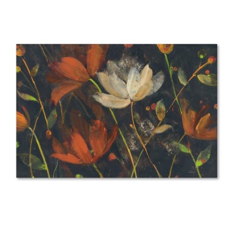 Trademark Fine Art Albena Hristova 'Moonlight Garden I Spice' Canvas Art, 12x19 WAP01042-C1219GG